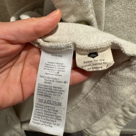 Madewell Cream Shirt Jacket with Button Closures - Picture 8 of 8